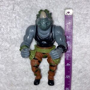 1988 TMNT Teenage Mutant Ninja Turtles Rocksteady Figure